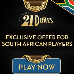 R250 Sign Up Bonus for South
                                African Players
