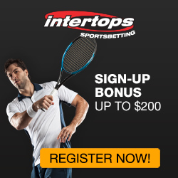 $200 Welcome Bonus at
                                Intertops!