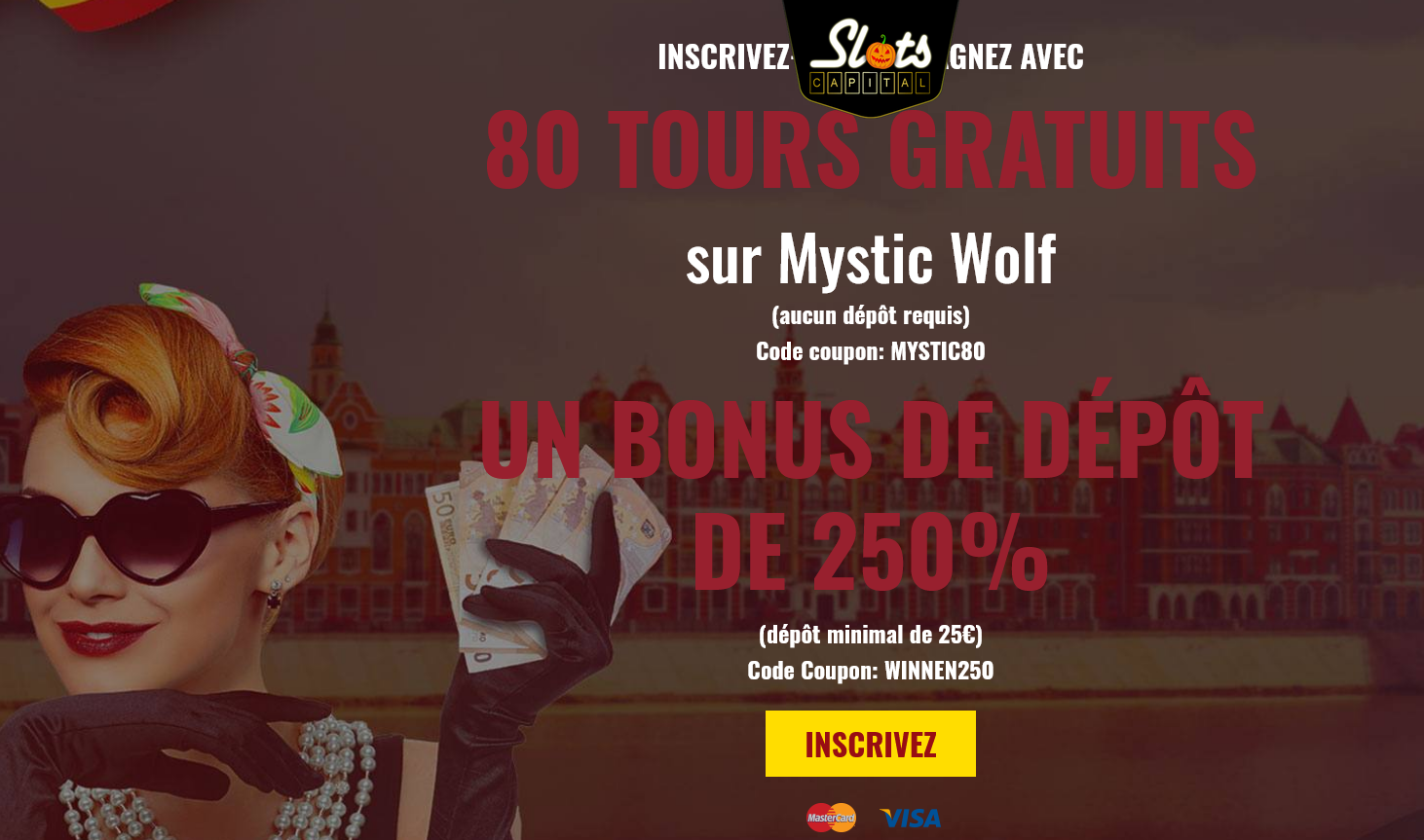 Slots Capital 80 Free Spins
                                        French